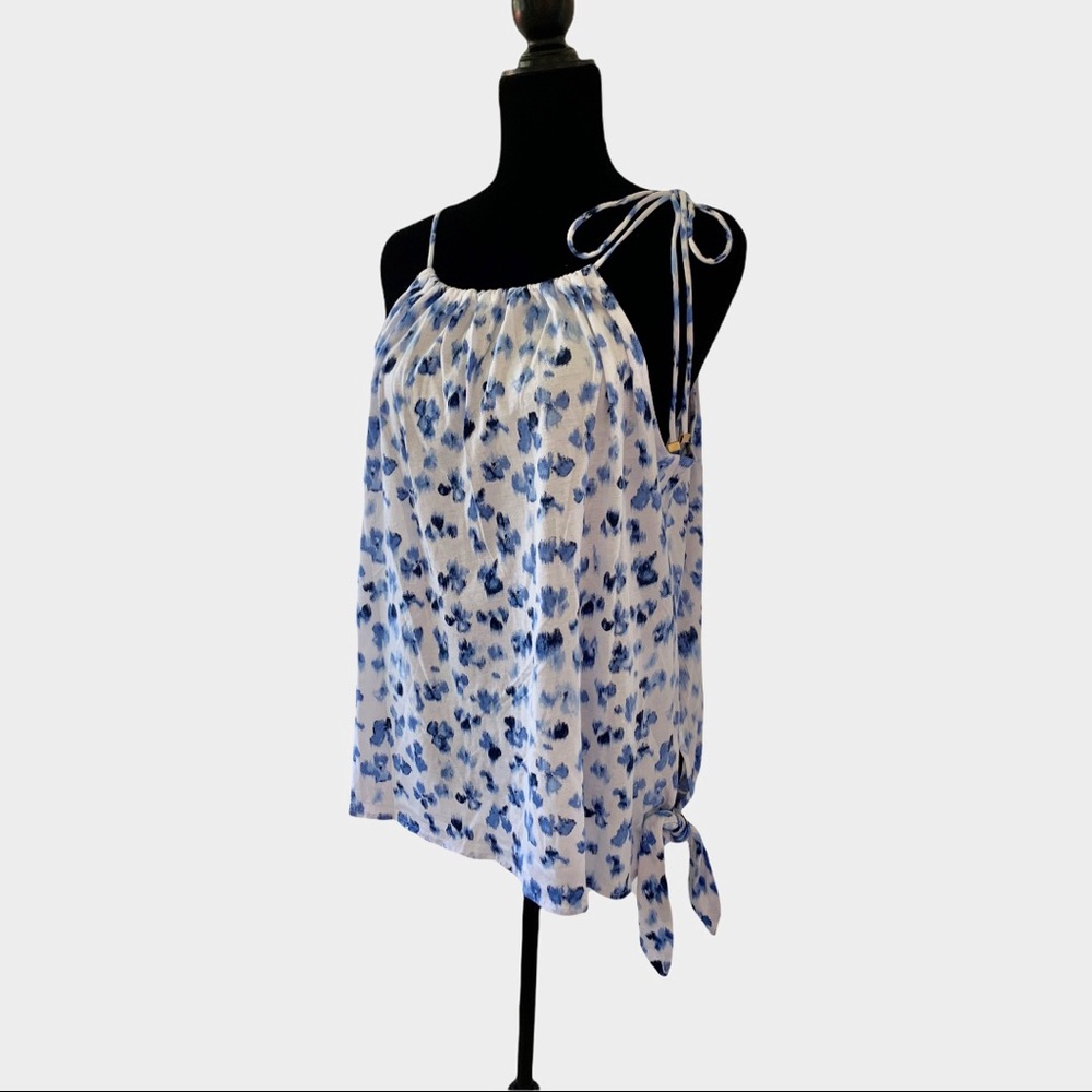 MICHAEL Michael Kors Floral Halter Tank Top